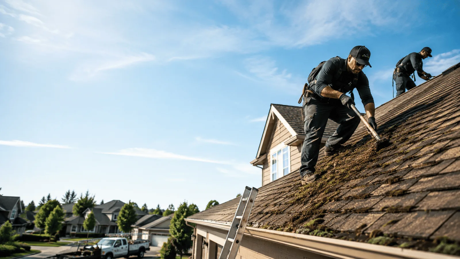 Roof Moss Removal in Valparaiso, NE near me